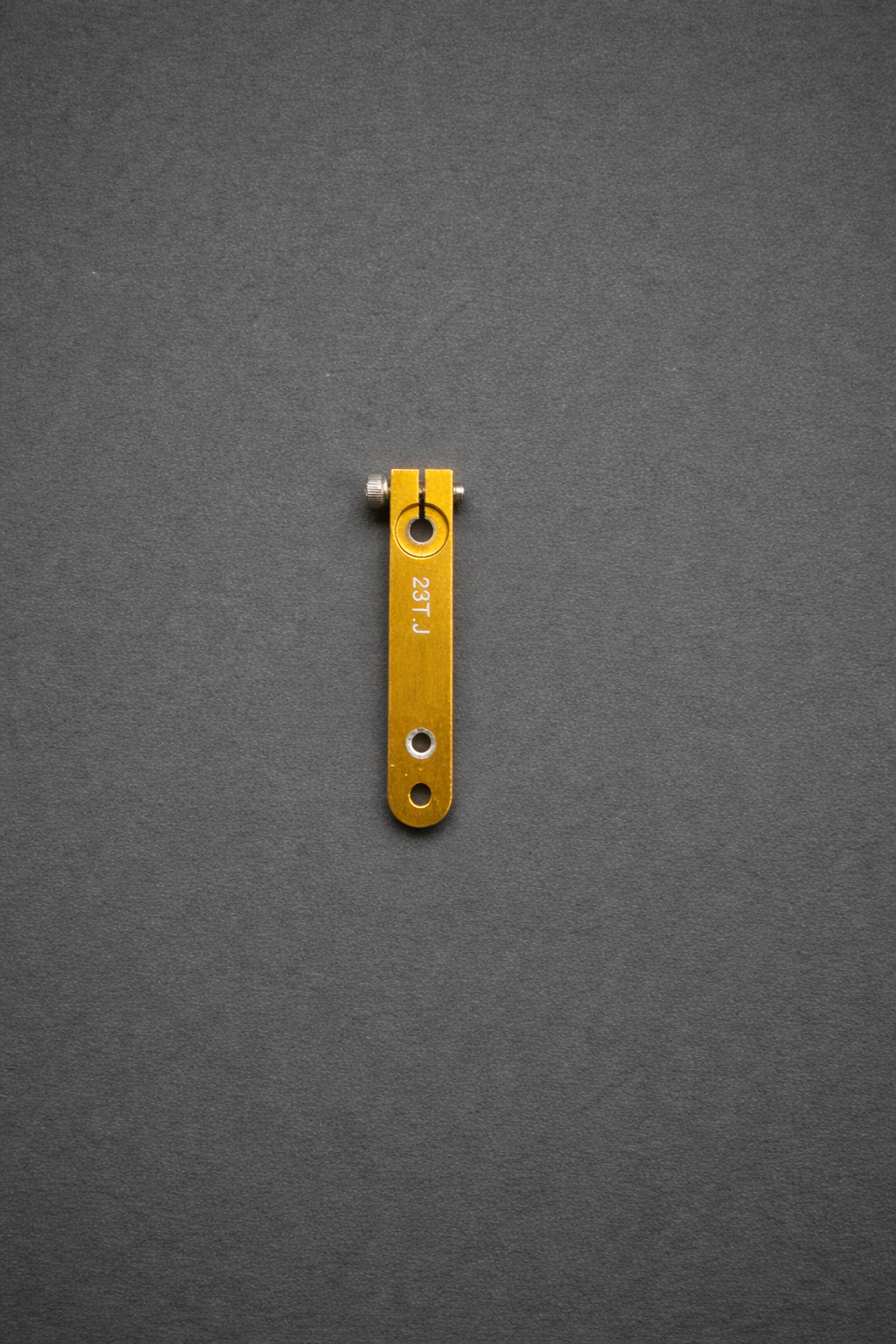 Aluminum servo arms 23T gold fit JR and Spektrum