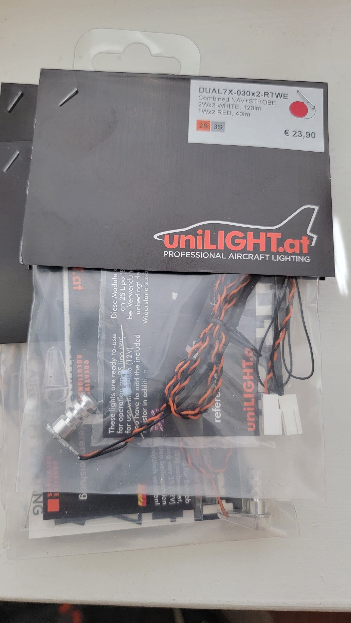 Unilight Dual 7X 030x2 nav and strobe