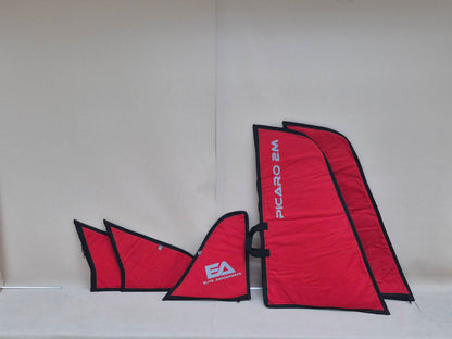 EA CUSTOM CANVAS wing bags, stab bags, fin bag (ONLY AVAILABLE AT TIME OF MODEL ORDER)