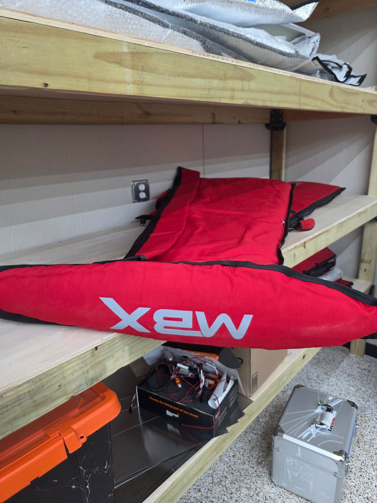 EA CUSTOM CANVAS wing bags, stab bags, fin bag (ONLY AVAILABLE AT TIME OF MODEL ORDER)